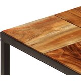  Stolić za kavu 110 x 60 x 40 cm od bagremovog drva i čelika | shoptok.hr