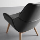 Bessagi Home fotelj felia, siv, žamet | Shoptok.si