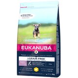 Eukanuba Grain Free Puppy Small / Medium Breed piščanec - Varčno pakiranje: 2 x 3 kg | shoptok.hr