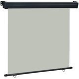 vidaXL Balkonska bočna tenda 160 x 250 cm siva | shoptok.hr