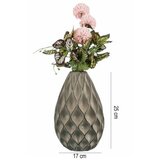 WALLXPERT decorative pot siva keramička vaza YL720 | ePonuda.com