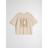 Sinsay Pamučna majica u boho stilu | shoptok.hr