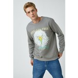 Koton Men's Gray Sweatshirt Cene