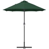  Vrtni suncobran Zelena 370 x 197 x 239 cm Poliester i aluminij | Eponuda.ba