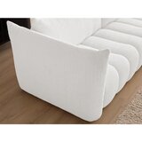 Bobochic Paris Bela sedežna garnitura iz tkanine bouclé 234 cm Azra – | Shoptok.si