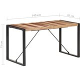  Blagovaonski stol 140 x 70 x 75 cm od masivnog drva | shoptok.hr
