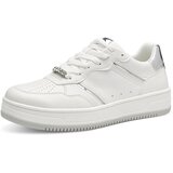 Tamaris Nizke superge srebrna / bela | Shoptok.si