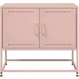 vidaXL TV omarica roza 68,5x39x60,5 cm jeklo | Shoptok.si