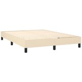  s oprugama i madracem krem 140x200 cm od tkanine | shoptok.hr