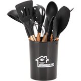 ELITEHOFF SET 12 KUHINJSKIH POSOD V STOJALU E-6288, (21400250) | Shoptok.si