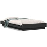  Okvir za krevet crni 100x200 cm konstruirano drvo | Eponuda.com