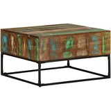 Stolić za kavu 68 x 68 x 41 cm od masivnog obnovljenog drva | shoptok.hr
