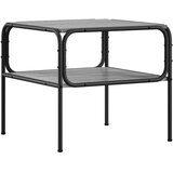  Bocni stol Siva Sonoma 100 x 50 x 46 cm Konstruirano drvo - Siva Sonoma 51 x 50 x 45 cm | shoptok.hr