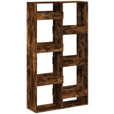 vidaXL Knjižna omara dimljeni hrast 100x33x175 cm inženirski les | Shoptok.si