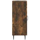  Strani šal Dimljen hrast 33 x 34,5 x 89,5 cm Inženirski les, (5000218104) | Shoptok.si