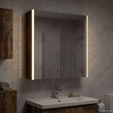  Kopalniška ogledalna omara Dimljeni oreh 63,5 x 15,5 x 70 cm, (5000233315) | Shoptok.si
