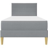  Krevetna konstrukcija Svijetlo siva 80 x 200 cm Poliester | shoptok.hr