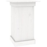  Stalak za cvijeće bijeli 40 x 40 x 60 cm od masivne borovine | Eponuda.com