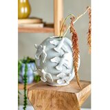 Bloomingville & Bloomingville Mini Kremno bela lončena vaza (višina 25 cm) Abira – Bloomingville | Shoptok.si