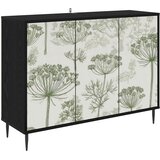  Kreveta GOTHA Crni hrast 102 x 33 x 76 cm Konstruirano drvo | shoptok.hr