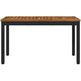 Vrtna klupa 80,5 x 35 x 45 cm Čvrsto drvo akacije Pravokutni | shoptok.hr