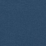 vidaXL Otomanski posteljni okvir z vzmetnico moder 120x190 cm blago, (21610160) | Shoptok.si