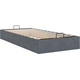  Okvir za krevet bez madraca tamnosivi 90x190 cm baršunasti | shoptok.hr