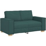  3-delni sedežni komplet z blazinami temno zelene tkanine, (22054346) | Shoptok.si