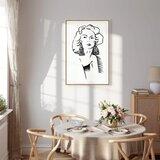  Slika - Romantic Blonde (1 Part) Vertical 60x90 U prirodnom drvenom okviru | shoptok.hr