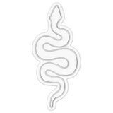 WALLXPERT dekorativna plastična led rasveta snake white | ePonuda.com