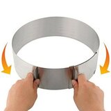 Eva Raztegljiv obroč za torto 16-30cm x h8,5cm / inox, (21009254) | Shoptok.si