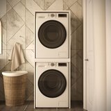 Molarem Home Drveni ormarić za perilicu i sušilicu rublja - bijeli | shoptok.hr