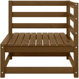  Kutna vrtna sofa s krem jastucima od masivne borovine | shoptok.hr