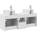  Set ormarića za kupaonicu 3 kom. Bijela visokog sjaja | shoptok.hr