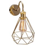 Toolight Zidna svjetiljka Loft Zlatna 392229 | shoptok.hr