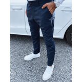 DStreet Spodnie męskie chinosy ciemnoniebieskie | shoptok.hr