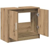  Kupaonski ormar s pohranom Umjetnički hrast 63 x 29 x 55 cm | shoptok.hr