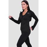 GymBeam ženska majica za trčanje 1/2 zip black