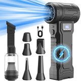 INF Prenosni ročni zračni duster 110000RPM, 4000mAh, ABS črn, (5000335678) Cene