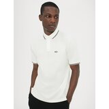 Armani Exchange Majica crna / prljavo bijela | shoptok.hr