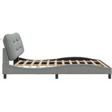  Okvir kreveta s LED-om bez madraca Hvar 180x200 cm od tkanine | shoptok.hr