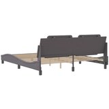  Okvir za krevet s uzglavljem sivi 180x200 cm od umjetne kože | shoptok.hr