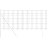 Euro ograda 1 x 10 m Željezo prekriveno PVC-om Siva | shoptok.hr