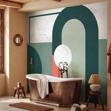  Foto tapeta - Geometric Pattern With Marble Motif 450x315 Vodootporna | shoptok.hr