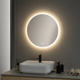 Brilagi - LED prigušiva grejano ogledalo sa podsvetljenjem CLARA ECO LED/12W/230V prečnik 60 cm IP44 | Eponuda.com