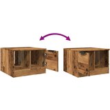 vidaXL Stolić za kavu boja staro drvo 50x50x36 cm konstruiranog drva | shoptok.hr