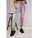 Kesi Women's sweatpants with QUEEN inscription dark pink | Shoptok.si