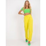 RUE PARIS Pants-TO-SP-18155.21P-yellow | Shoptok.si