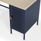 Marckeric Pisalna miza z mizno ploščo v hrastovem dekorju 60x120 cm Sayla – | Shoptok.si