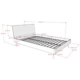 Vipack Bračni krevet od punog hrasta s podnicom 140x200 cm u prirodnoj boji Forrest – | shoptok.hr